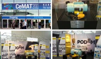 Podem presented at CeMAT – Hannover